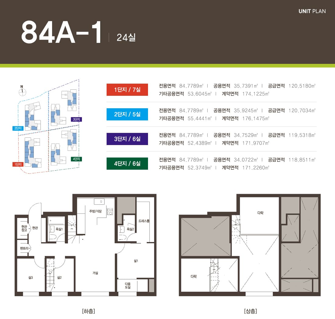84A-1 평면도