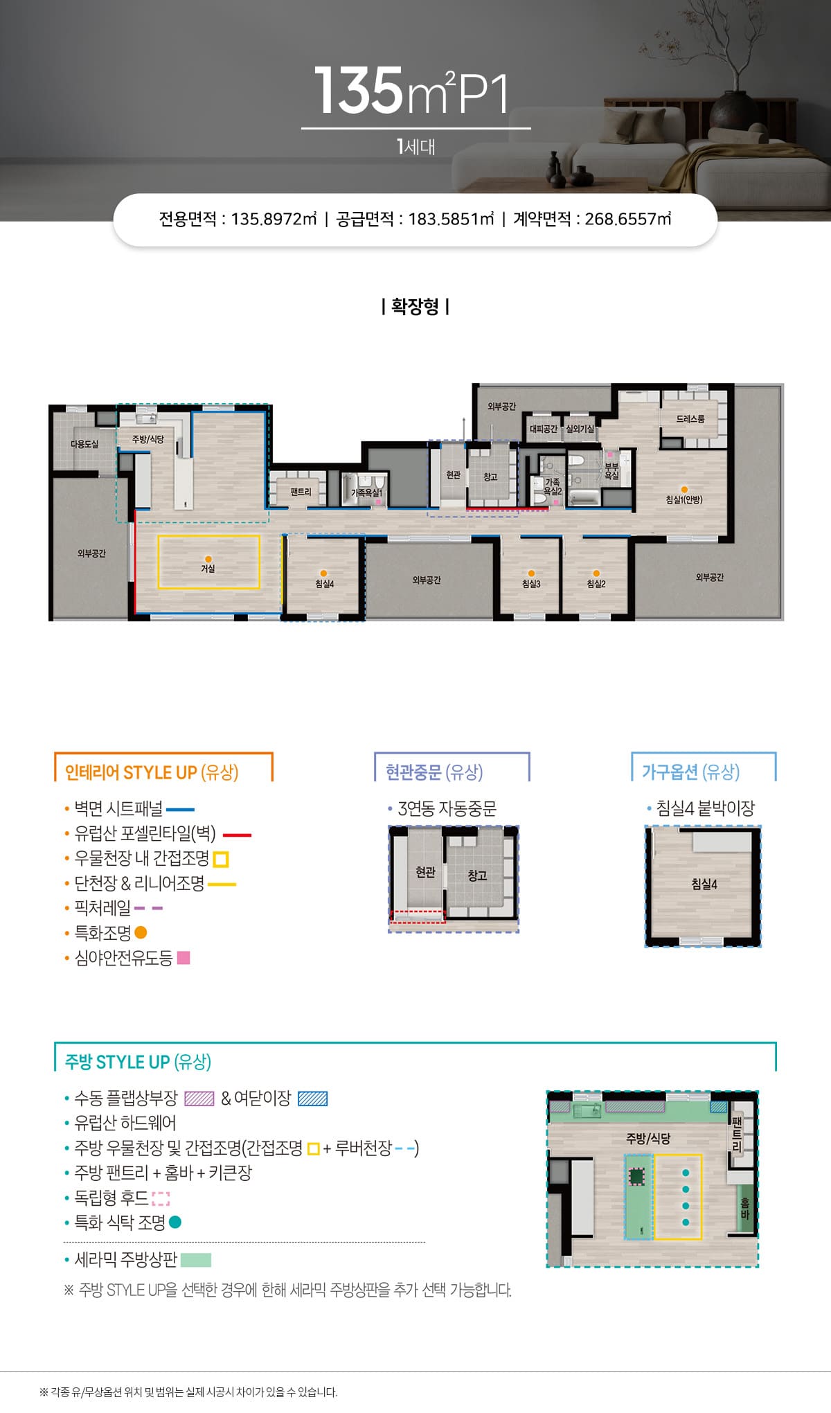 135P1 평면도